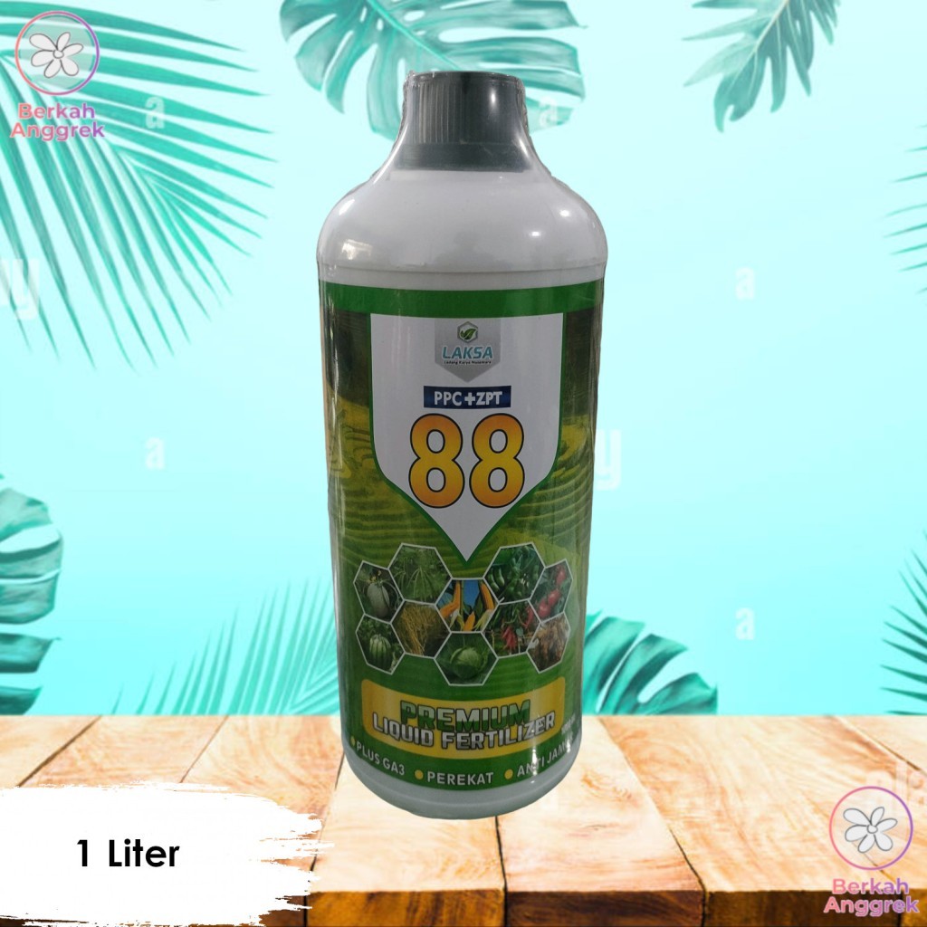 Bio 88 1 Liter Pupuk Pelengkap Cair Plus ZPT Pertumbuhan