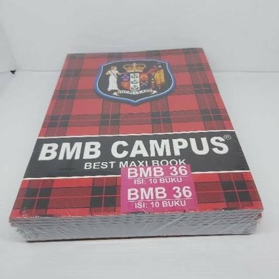 

Sale Buku Tulis Boxy Bmb Campus 36 Lembar