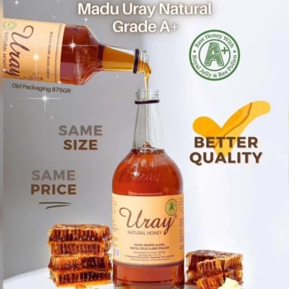

Madu Uray 875Gr (640Ml) Madu Murni -Madu Hutan-Sehat Ala