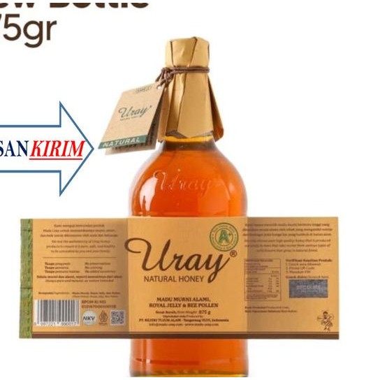 

Madu Uray Besar 640Ml / 875G Natural Honey