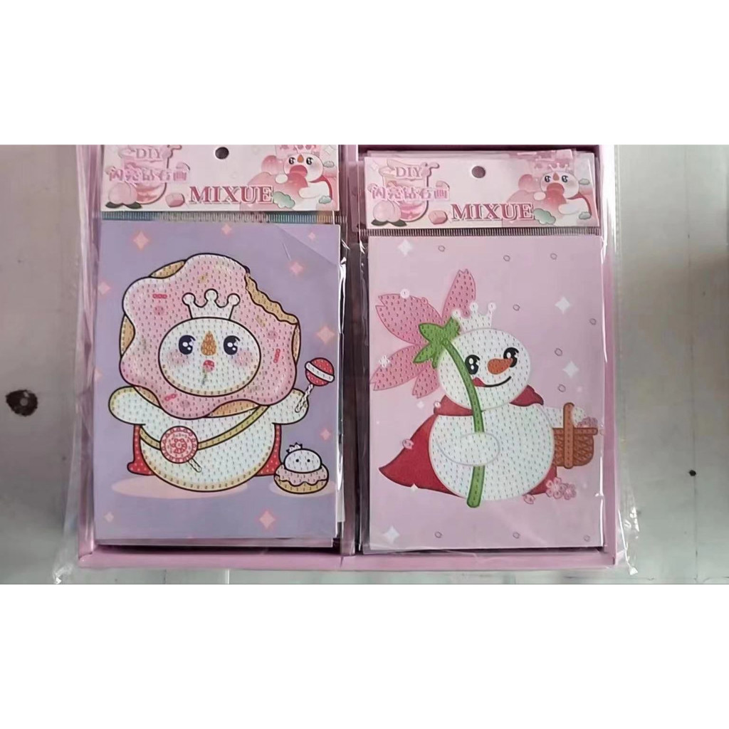 

Miliki Segera 7S Diy Stiker Mixue Manik Diamond Manik Glitter Motif Kartun Cewek Lucu V10