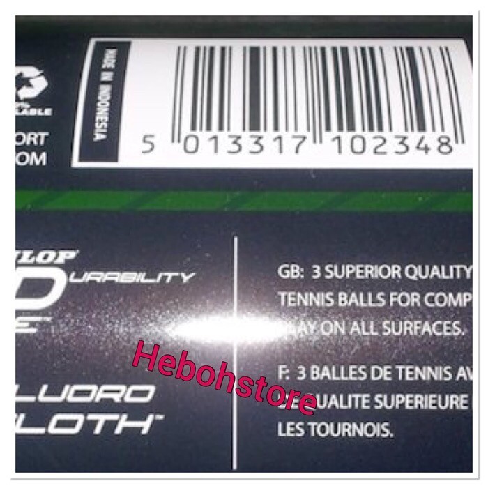 Bola Tenis Dunlop/Tenis Dunlop Fort Isi 3 Fort Original