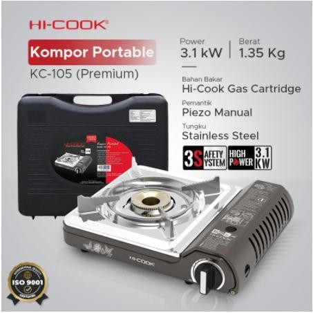 Baru Kompor Portable Hi Cook Kc105