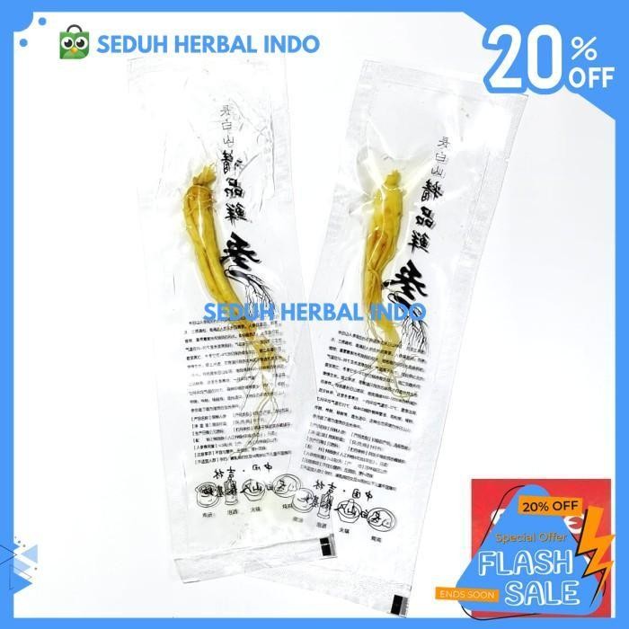 

FRESH GINSENG ROOT VACUUM PACK / AKAR GINSENG SEGAR KEMASAN VAKUM