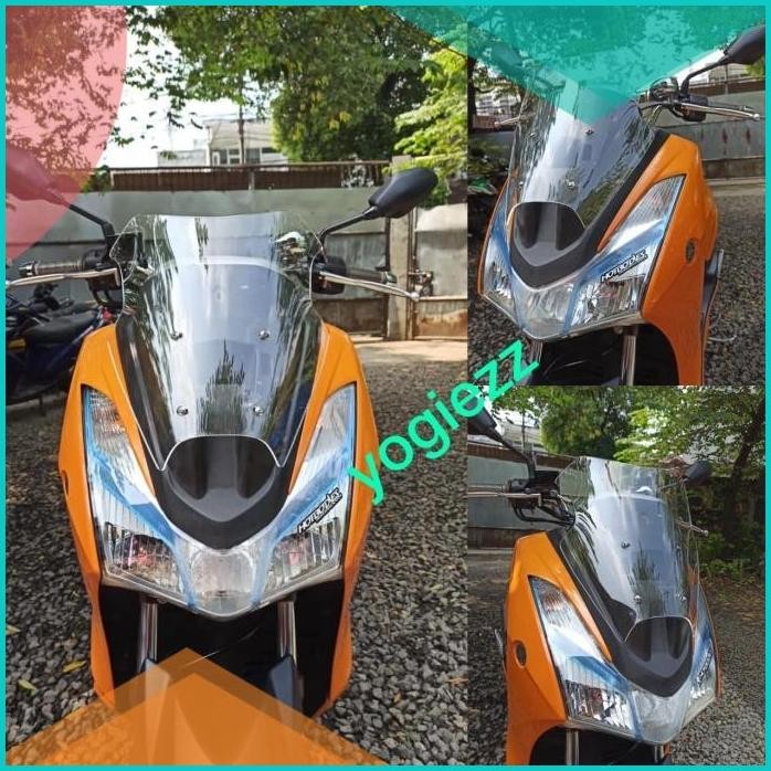 Windshield all new yamaha lexi visor tameng Depan lexi ocito pexy 140