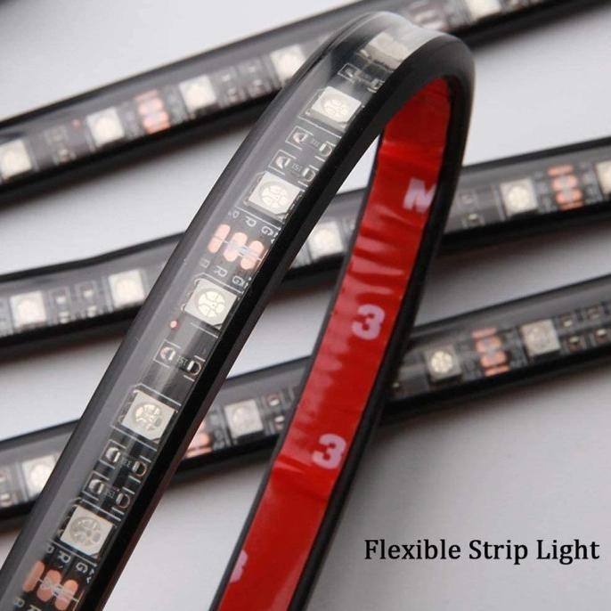 Lampu Led Strip Kolong Dashboard Mobil Rgb Light Led Usb Remote