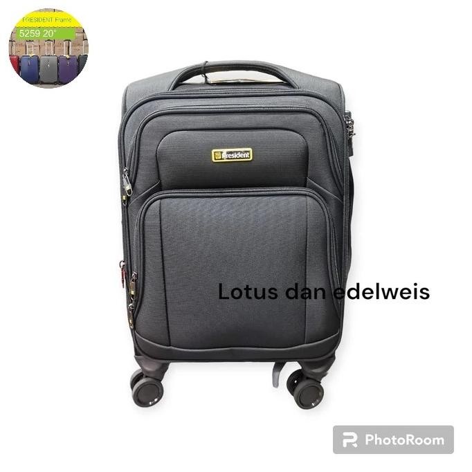 KOPER BAGASI PRESIDENT UKIRAN 24 INCH ORIGINAL