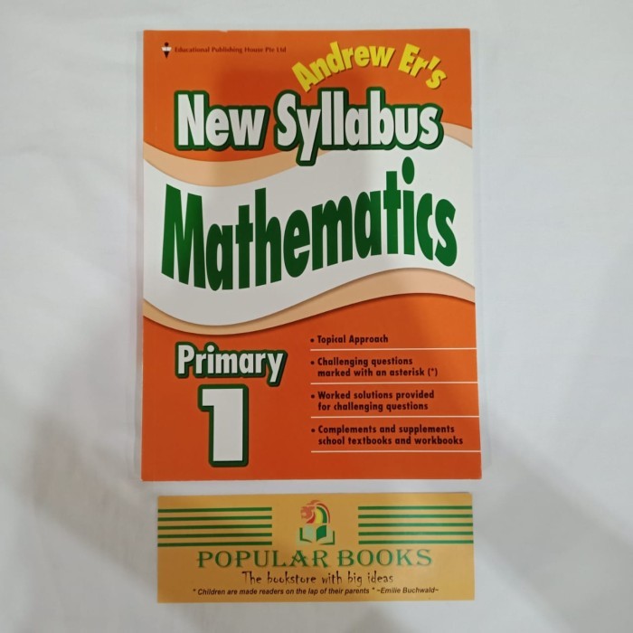 

Hig Quality Andrew Er'S New Syllabus Mathematics