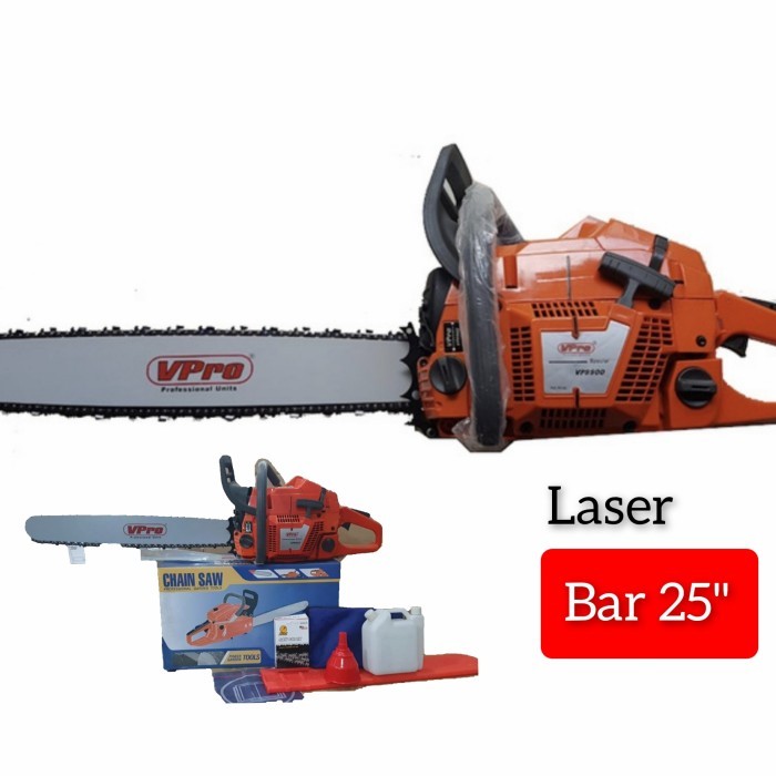 Mesin Chainsaw Gergaji Vpro 9900 Bar Laser 25 Baja Best Seller