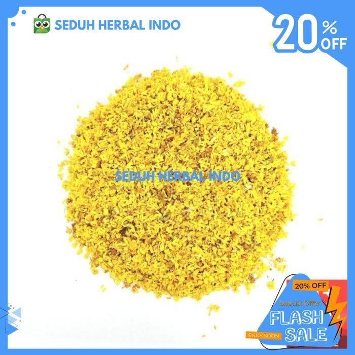 

HIGH GRADE DRIED OSMANTHUS FLOWER TEA / TEH BUNGA OSMANTHUS KERING 250