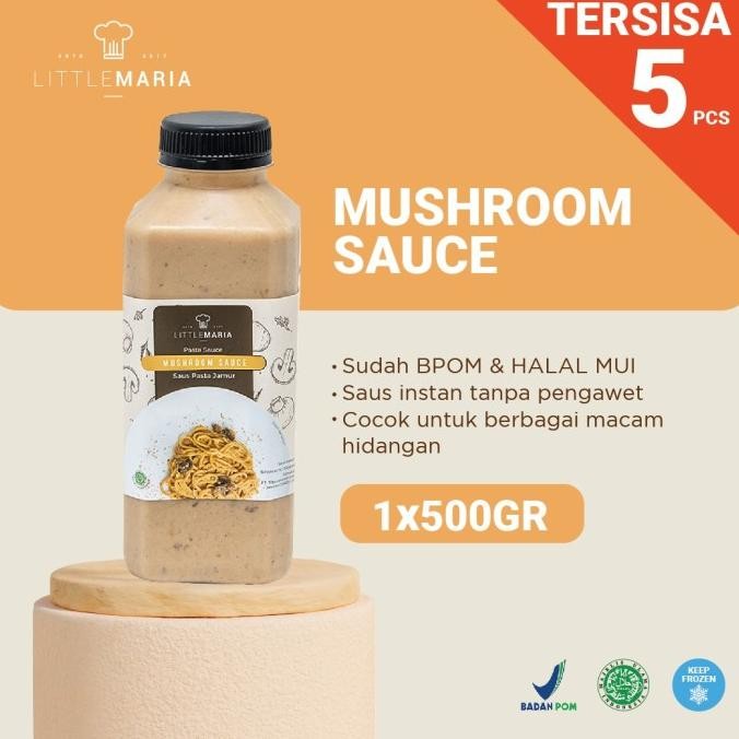 

LittleMaria Mushroom sauce/Saus jamur 500g