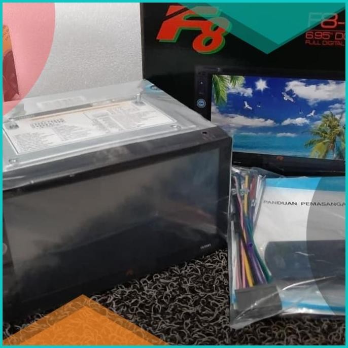 Hend unit merek F 8 seri6991 6.95inch double Din univesal 140BZ4 tool