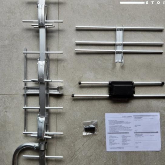 Antena Antenna Tv Digital Analog Outdoor Luar Pf Hdu 25 Hdu25