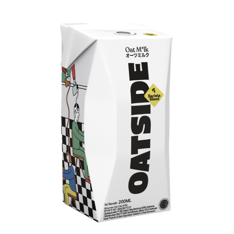 

OATSIDE Oat Milk Barista Blend Kotak 200 ml