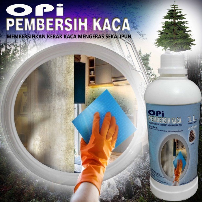 Cairan Pembersih Kaca 1 Liter dan 5 liter varian wangi E363