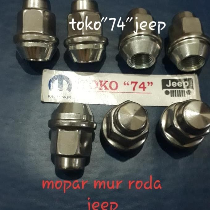 Sparepart Mopar Mur Roda Jeep Wrangler Cherokee Dodge Journey