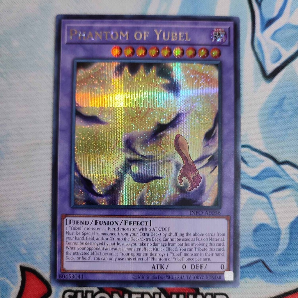 yugioh AE phantom of yubel INFO-AE096 SE original