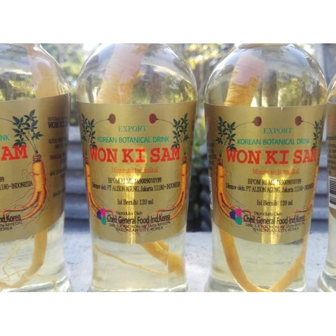 

Minuman Suplemen Kesehatan Ginseng Asli Korea WON KI SAM