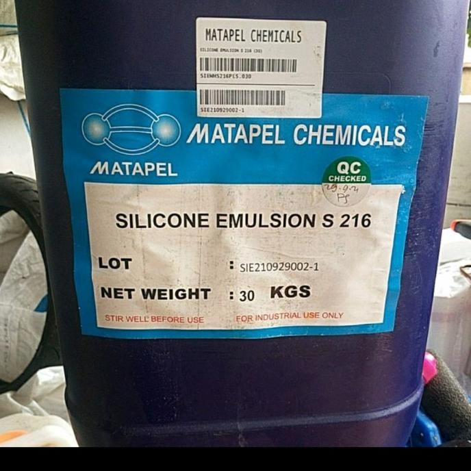 SILICONE EMULSION SILIKON EMULSI SEMIR 216 MATAPEL 1KG MURAH!