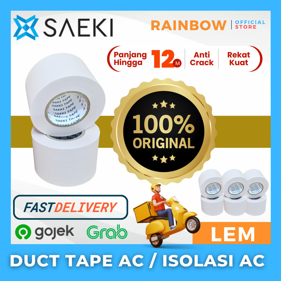 DUCT TAPE AC / ISOLASI AC - LEM