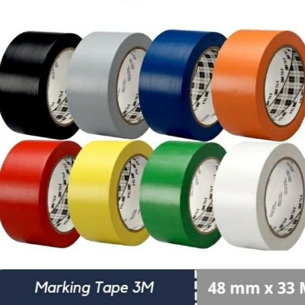

Floor Marking Tape 3M Line Tape 764 Tape 2 Inch X 36 Yard