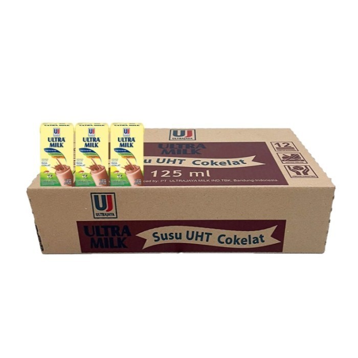 

ULTRA MILK Susu UHT Coklat Karton 40 x 125 ml
