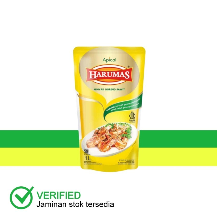 

Special Price Harumas Minyak Goreng pouch 1 L