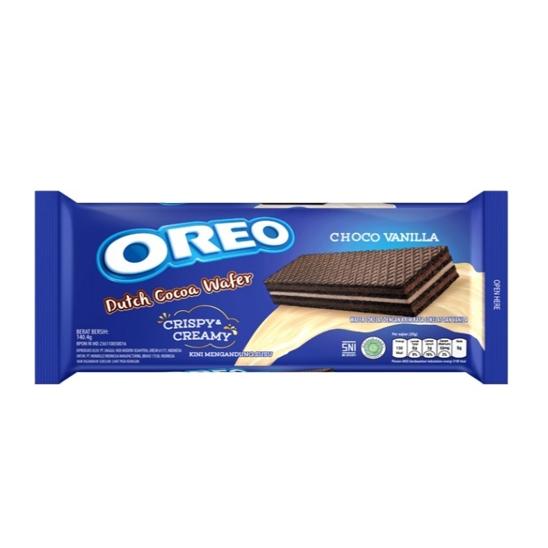 

OREO Dutch Cocoa Wafer Choco Vanilla 140,4 g