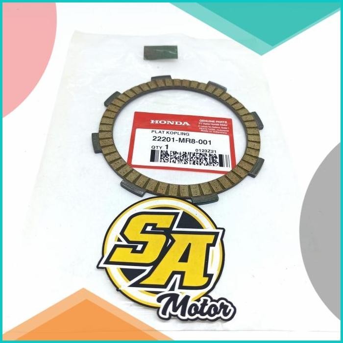 PLAT KAMPAS KOPLING VERZA MEGAPRO MONOSHOCK AHM 22201-MR8-001 PERBIJI