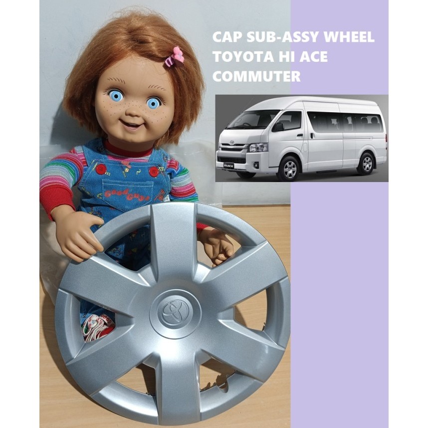 DOP RODA VELG CAP WHEEL TOYOTA HIACE COMMUTER MURAH