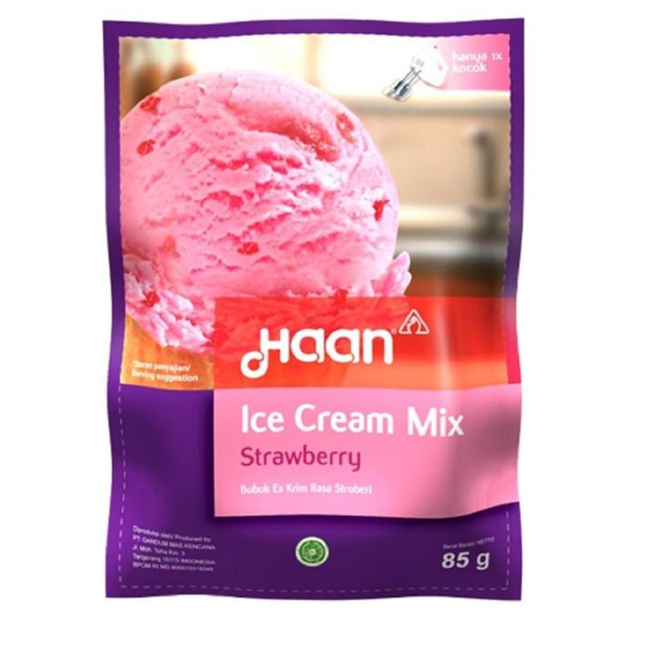 

HAAN TEPUNG INSTANT ICE CREAM ANEKA RASA PREMIUM