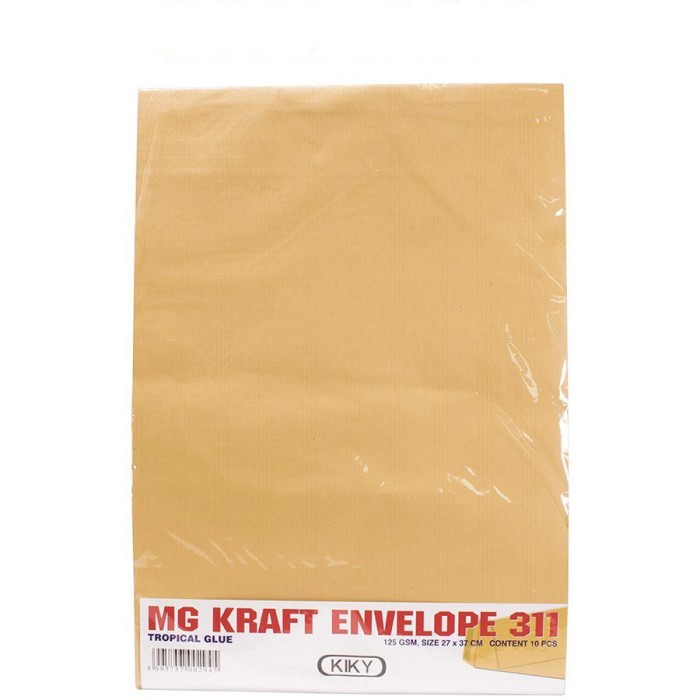 

Gramedia Cirebon - KIKY AMPLOP COKLAT LEM 311 125GR /10PCS