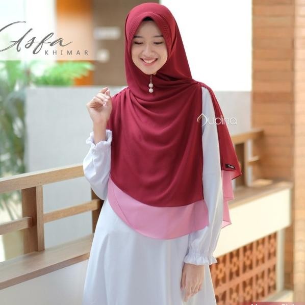 Jilbab Syari/ Hijab Syari Asfa Khimar By Audina