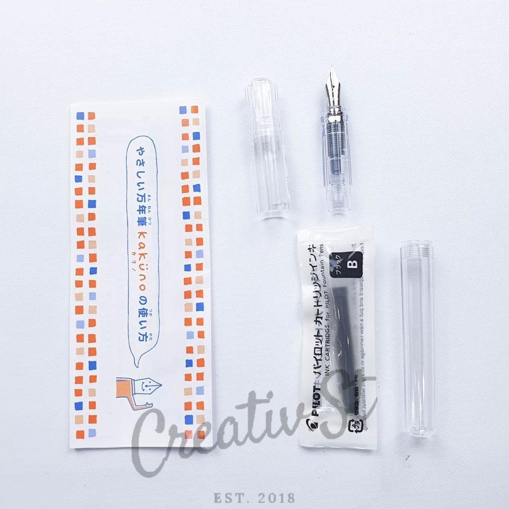 

Ox04 Pilot Kakuno Fountain Pen Pena Hemat