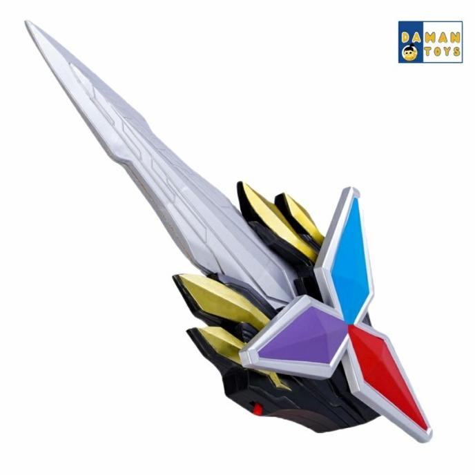 Senjata Ultraman Dx Glitter Blade Trigger pedang mainan ultramen