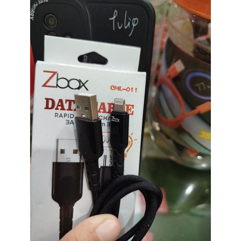 KABEL DATA IPHONE/LIGHTNING ZBOX FAST CHARGER