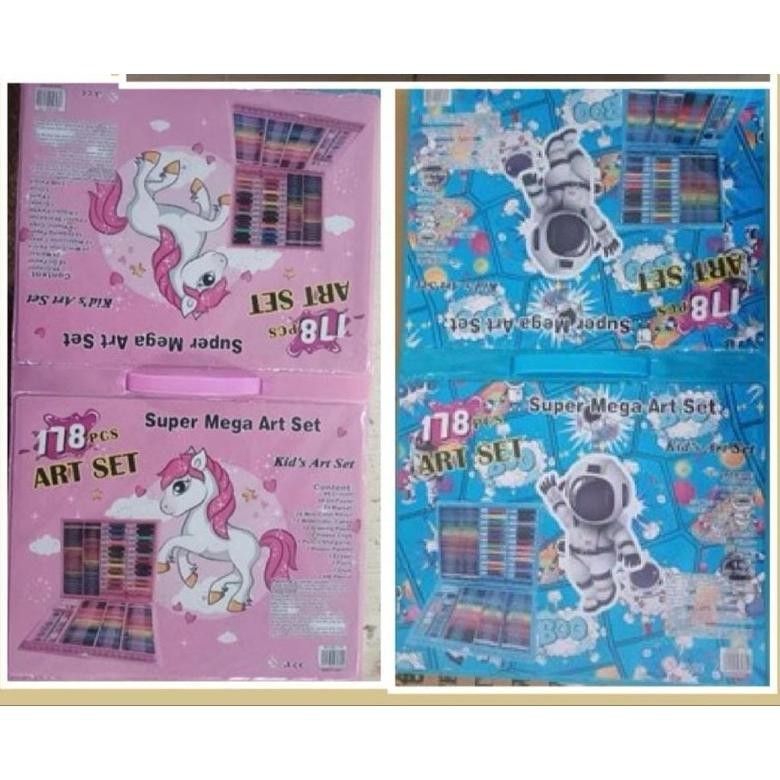 

JPF-1015 CRAYON SET BOX KARAKTER KARTUN ISI 150 DAN 208 PC 4 IN 1 ALAT SET MENGGAMBAR DAN PENSIL WARNA - ALAT TULIS SET CRAYON SET Hemat