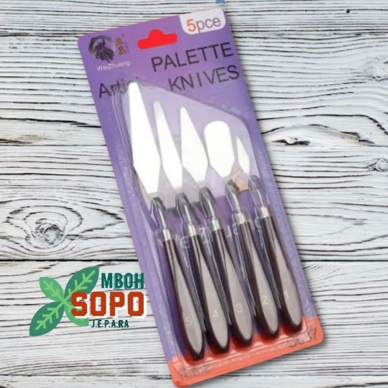 

Buruan Beli Satu Set Cetok Kecil Untuk Pot, Relief Dan Taman, Painting Knife Palet Lukis Iqr-914