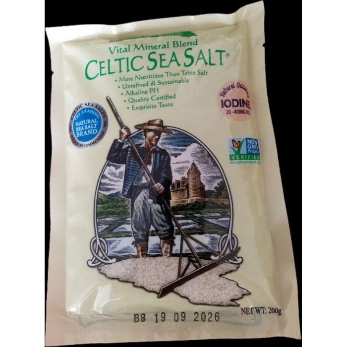 

Celtic Sea Salt Fine 200Gram - Adelineez