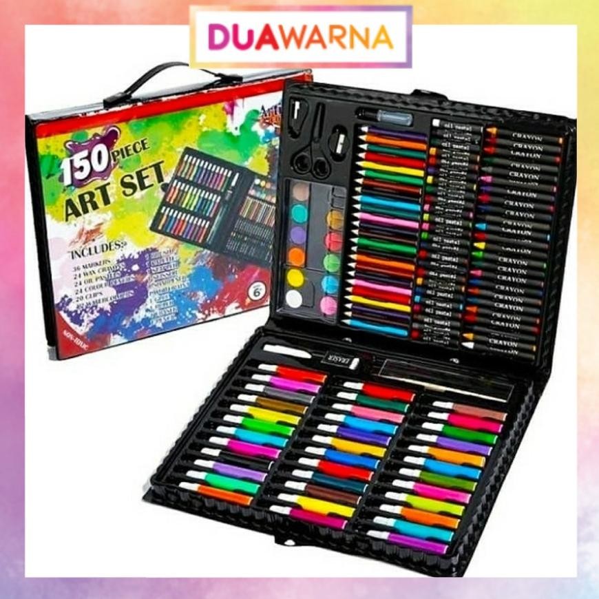 

Murah Duawarna Crayon Pensil Warna Art Set Pensil Warna Crayon ( 150 ) Flase Sale