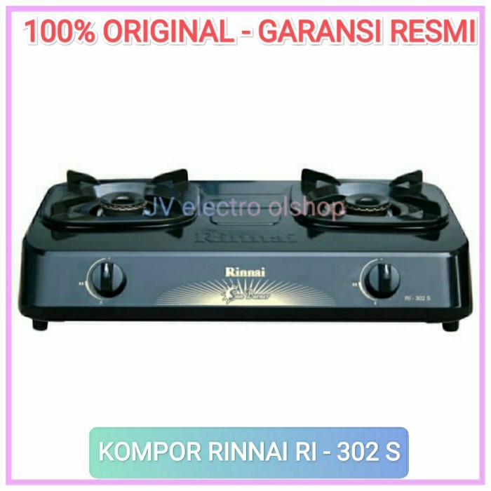 PROMO Kompor Gas RINNAI RI 302 S / Kompor Rinnai 2 Tungku