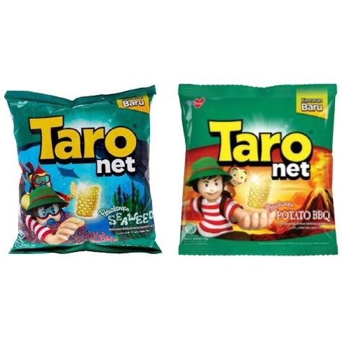 

Chiki Taro net Ciki Potato barbeque BBQ / Taro net Seaweed 10gr Rumput Laut Snack Cemilan Anak Murah