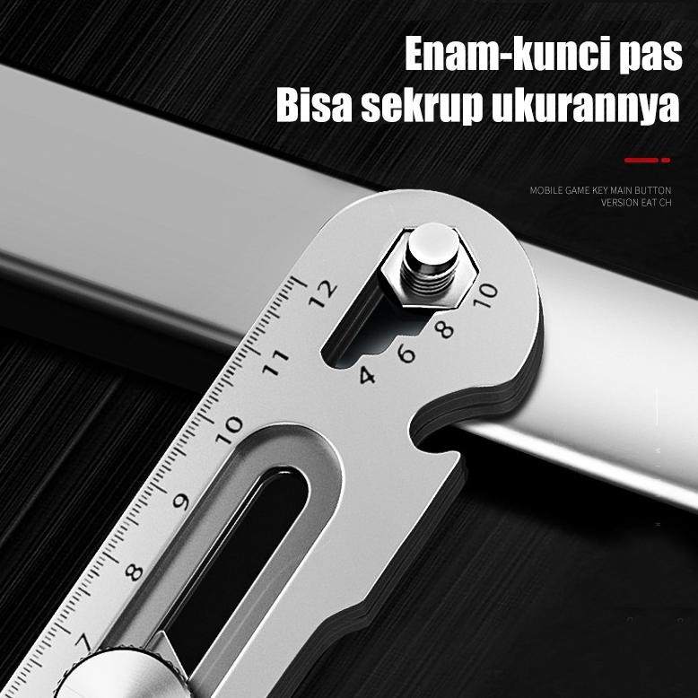 

TW39 COD24 hours delivery 6in1 Pisau Cutter 18mm multifungsi Cutter pisau baja besar 10pc pisau set Cutter Pisau Pemotong Kertas Termurah