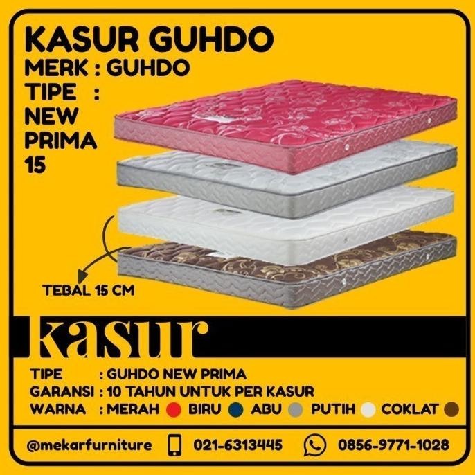Kasur Spring Bed Guhdo New Prima 15 140 X 200 Mekar Furniture