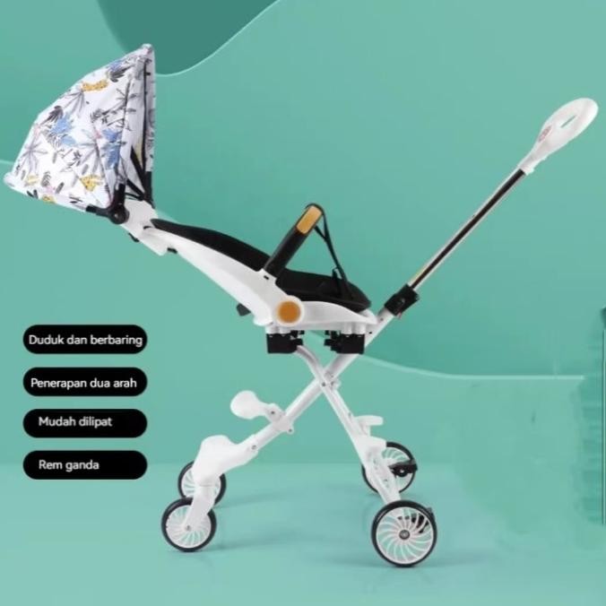 Highline Stroller Baby Travel Foldable Stroller Lipat Kereta Balita