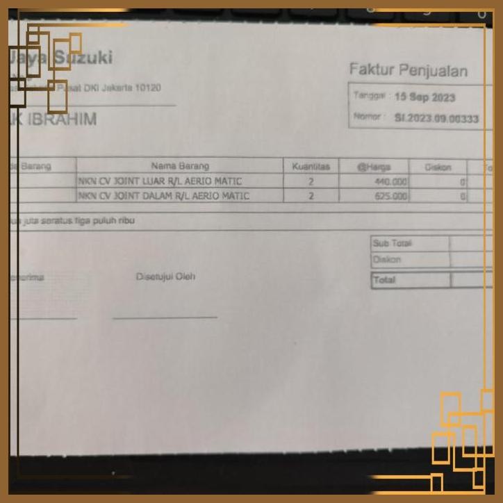 

[TJS] Orderan pak ibrahim