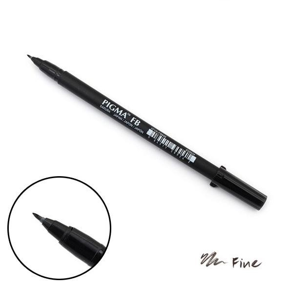 

gf-5 Sakura Pigma Professional Brush Pen - Black Premium