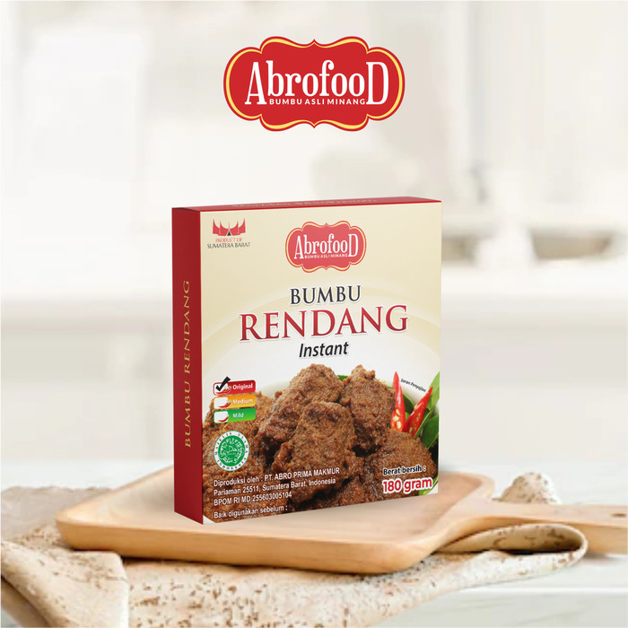 

Sale Bumbu Rendang Instant Abrofood 180 Gr (Pcs)