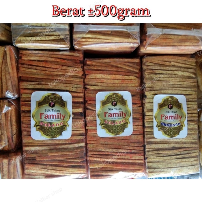 

Stik Talas / Stick Keladi / Oleh Oleh Khas Pontianak / Keripik Talas