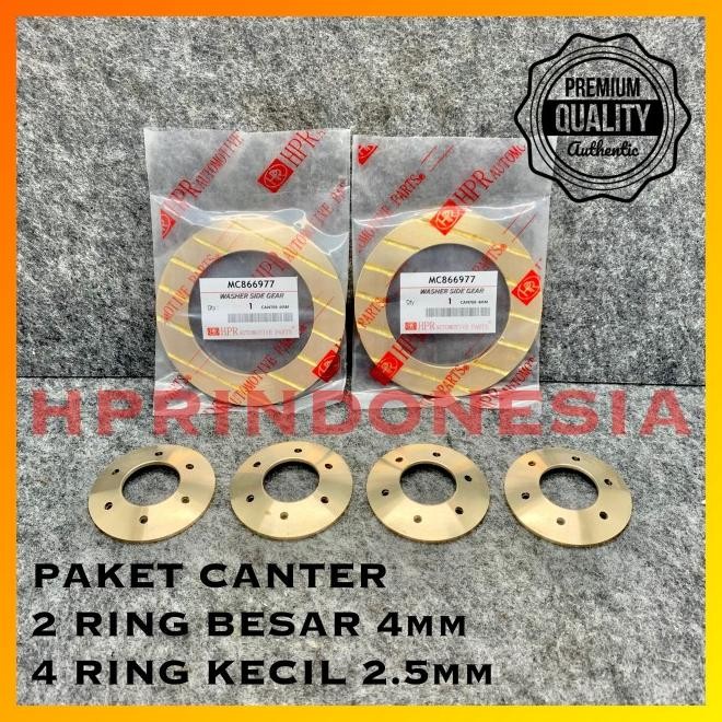 Paket Ring Besar Kecil Gigi Bolu Washer Pinion Side Gear Canter Ps125